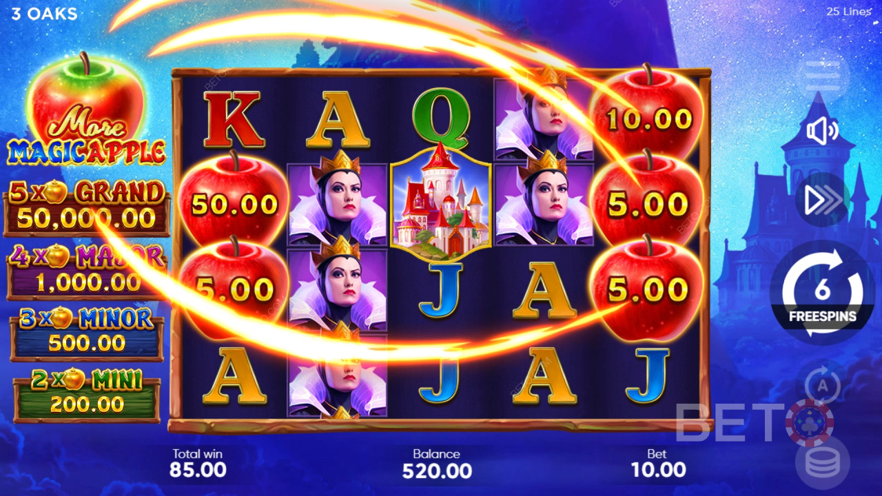 Więcej recenzji Magic Apple od BETO Slots