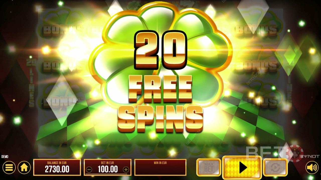 Wygraj 500x swój zakład na automacie wideo Lucky 77!
