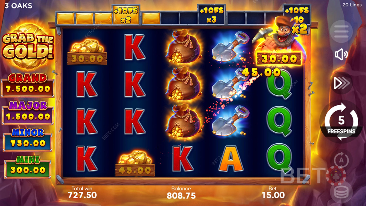 Chwyć złoto! Recenzja BETO Slots