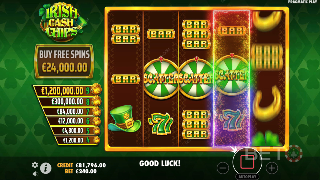 Irish Cash Chips Graj Za Darmo