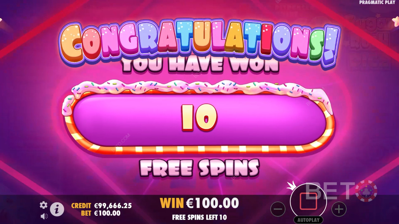 Funkcje bonusowe wyjaśnione w Sugar Rush Dice przez Pragmatic Play