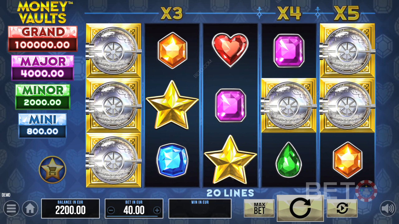 Money Vaults Graj Za Darmo
