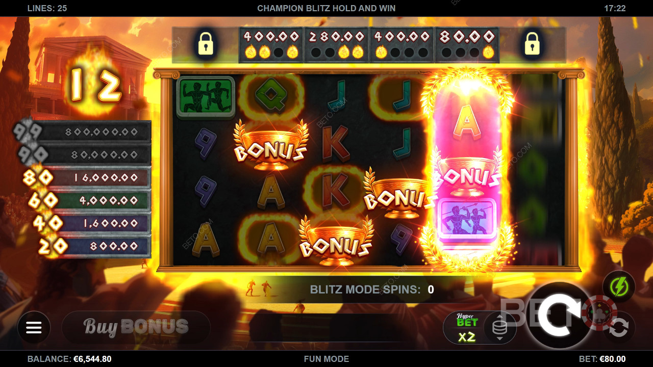Champion Blitz Hold and Win Graj Za Darmo