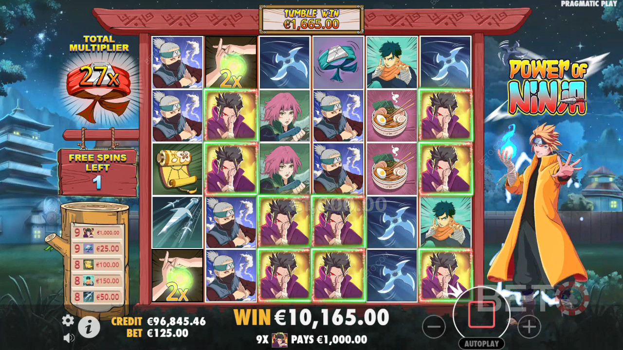Funkcje bonusowe wyjaśnione w Power of Ninja przez Pragmatic Play