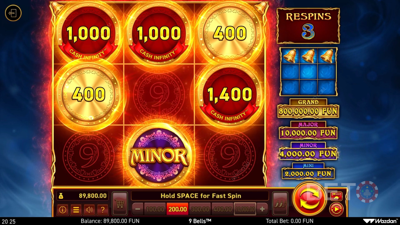 Recenzja 9 Bells od BETO Slots