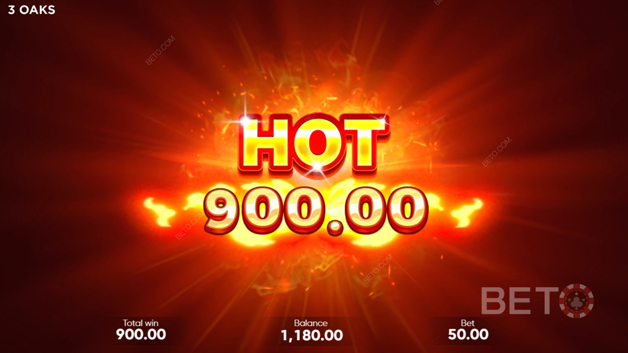 Wygraj 500x swój zakład w Coin Up: Hot Fire Slot Machine!