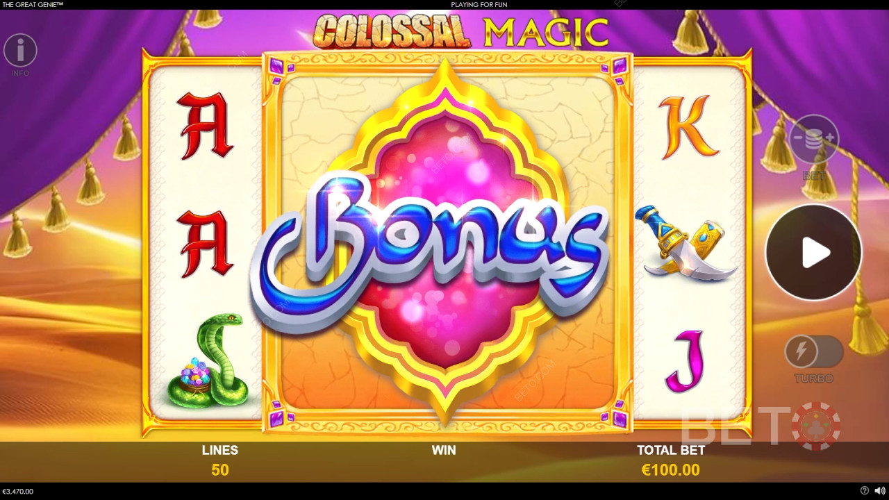 Recenzja The Great Genie od BETO Slots