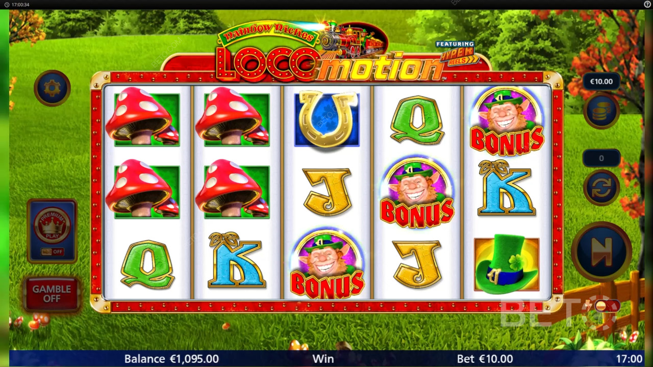 Rainbow Riches Locomotion Graj Za Darmo