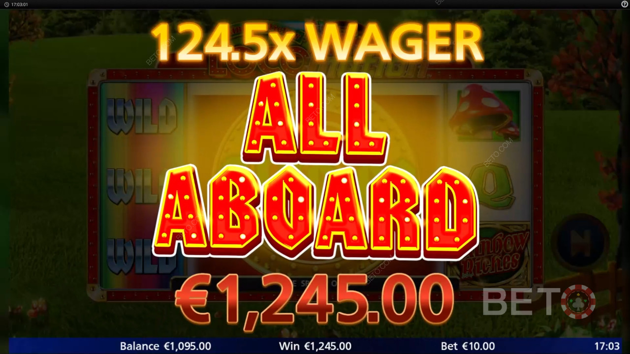 Czy slot Rainbow Riches Locomotion jest tego wart?