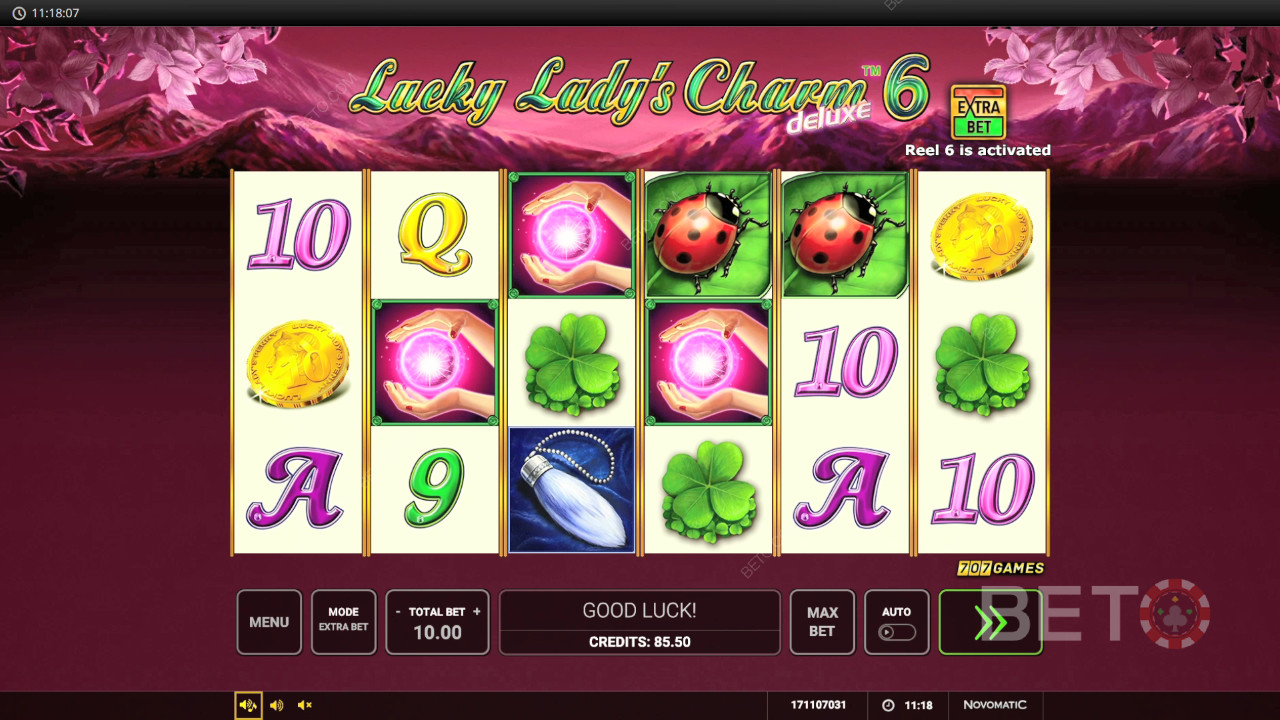 Lucky Lady's Charm deluxe 6 Graj Za Darmo