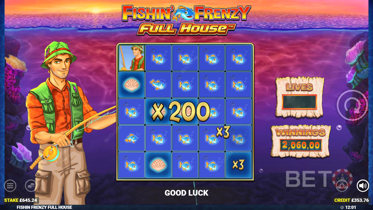 Fishin' Frenzy Full House Graj Za Darmo