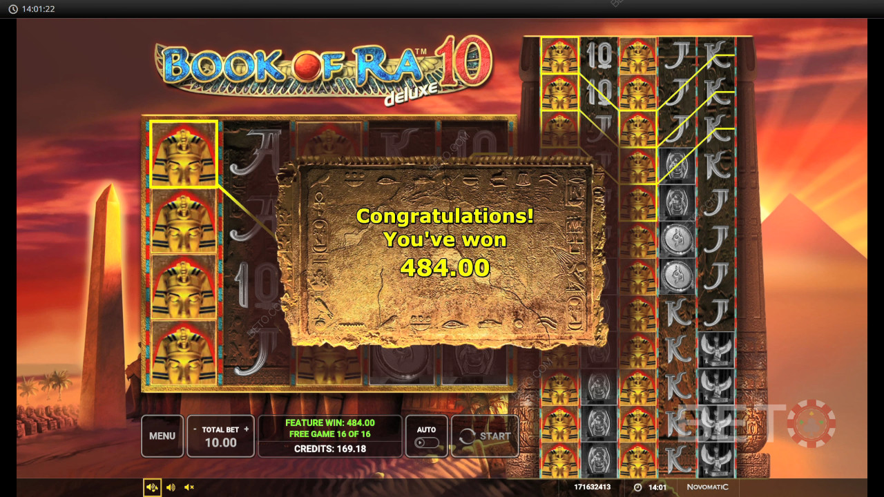 Czy slot wideo Book Of Ra Deluxe 10 jest tego wart?