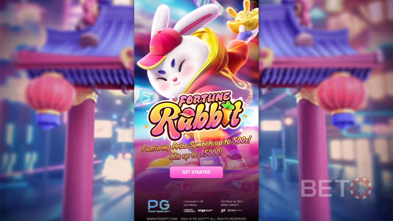 Wygraj 5 000x swój zakład na slocie Fortune Rabbit!