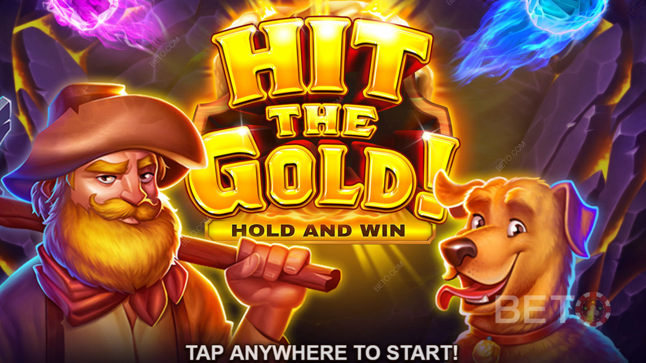 Odkryj nieznane i utracone bogactwa w efektownym tytule Hold & Win, automacie online Hit the Gold!