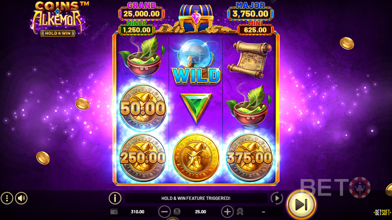 Coins of Alkemor – Hold & Win Graj Za Darmo