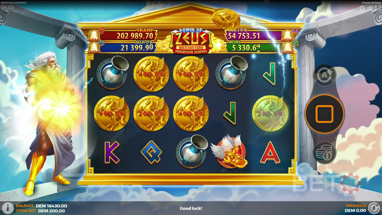 Power of Zeus (Mancala Gaming) Graj Za Darmo