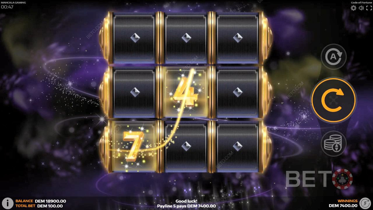 Recenzja Code of Fortune od BETO Slots
