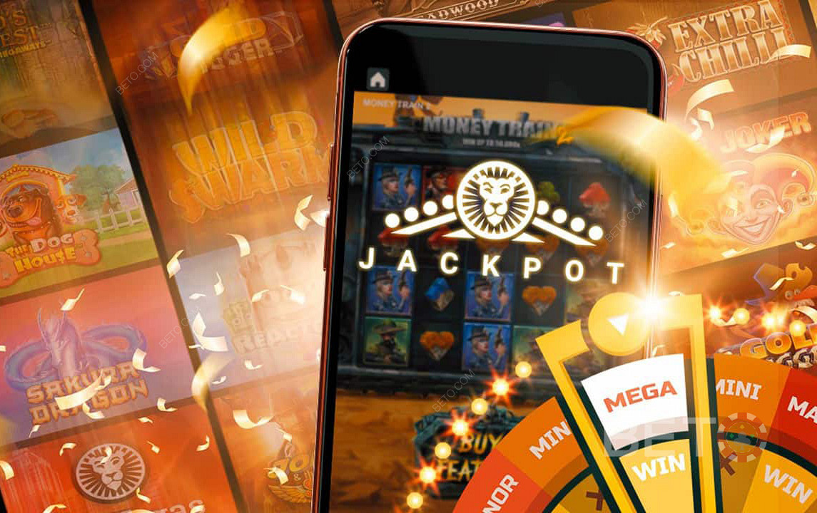 Progresywne jackpoty od najlepszych dostawców gier są dostępne w LeoVegas Casino.