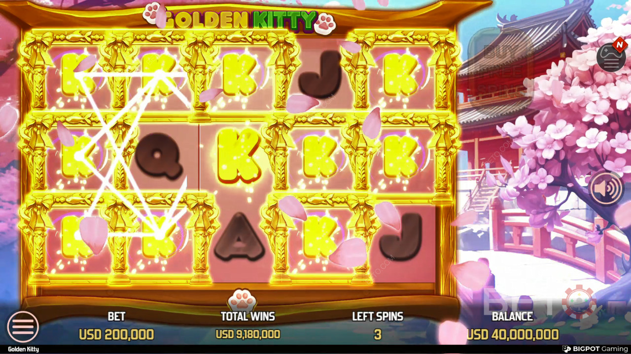 Recenzja Golden Kitty od BETO Slots