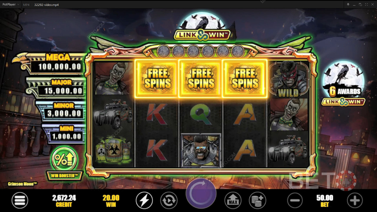 Recenzja Crimson Moon od BETO Slots