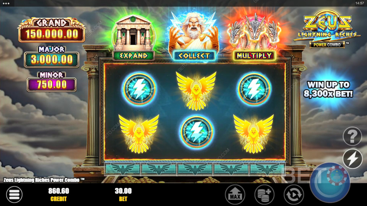 Zeus Lightning Riches Power Combo Graj Za Darmo