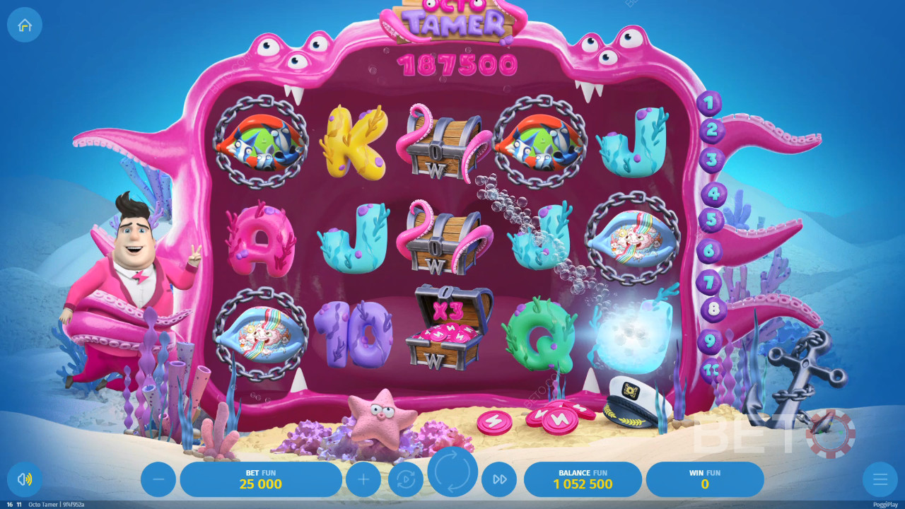 Recenzja Octo Tamer od BETO Slots