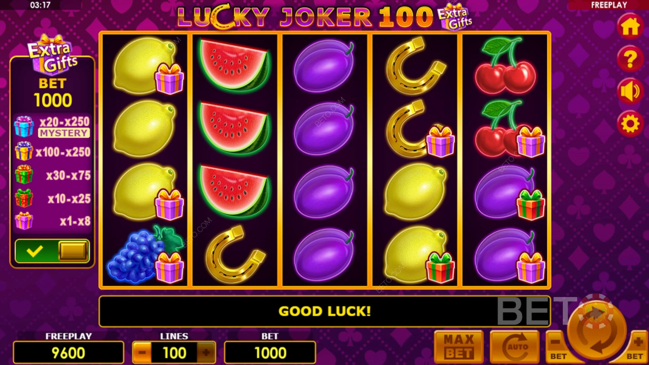 Lucky Joker 100 Extra Gifts Graj Za Darmo
