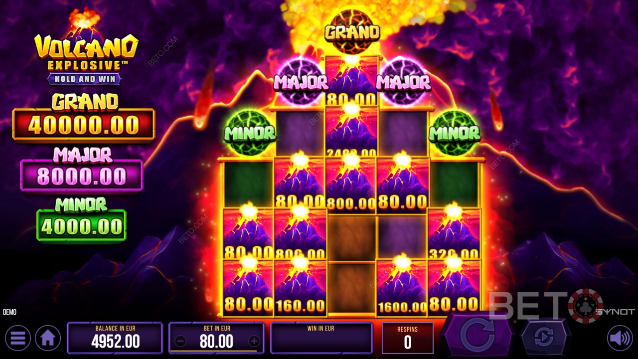 Recenzja Volcano Explosive od BETO Slots