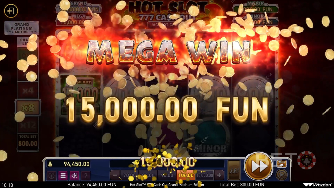 Wygraj 3 000x swój zakład w gorącym slocie: 777 Cash Out Grand Platinum Edition Slot Online!