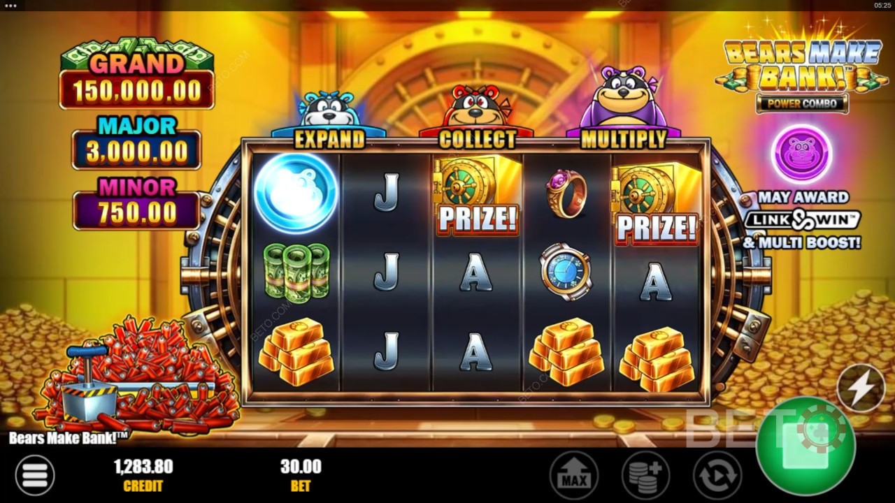Bears Make Bank! Power Combo Graj Za Darmo