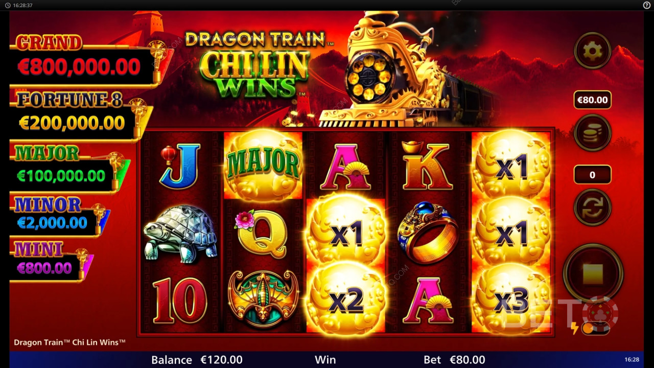 Dragon Train Chi Lin Wins Graj Za Darmo