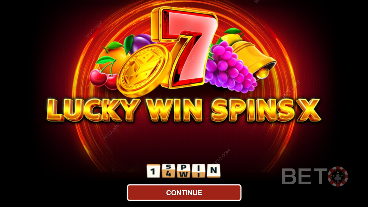 Wygraj 2 500-krotność zakładu na automacie wideo Lucky Win Spins X!