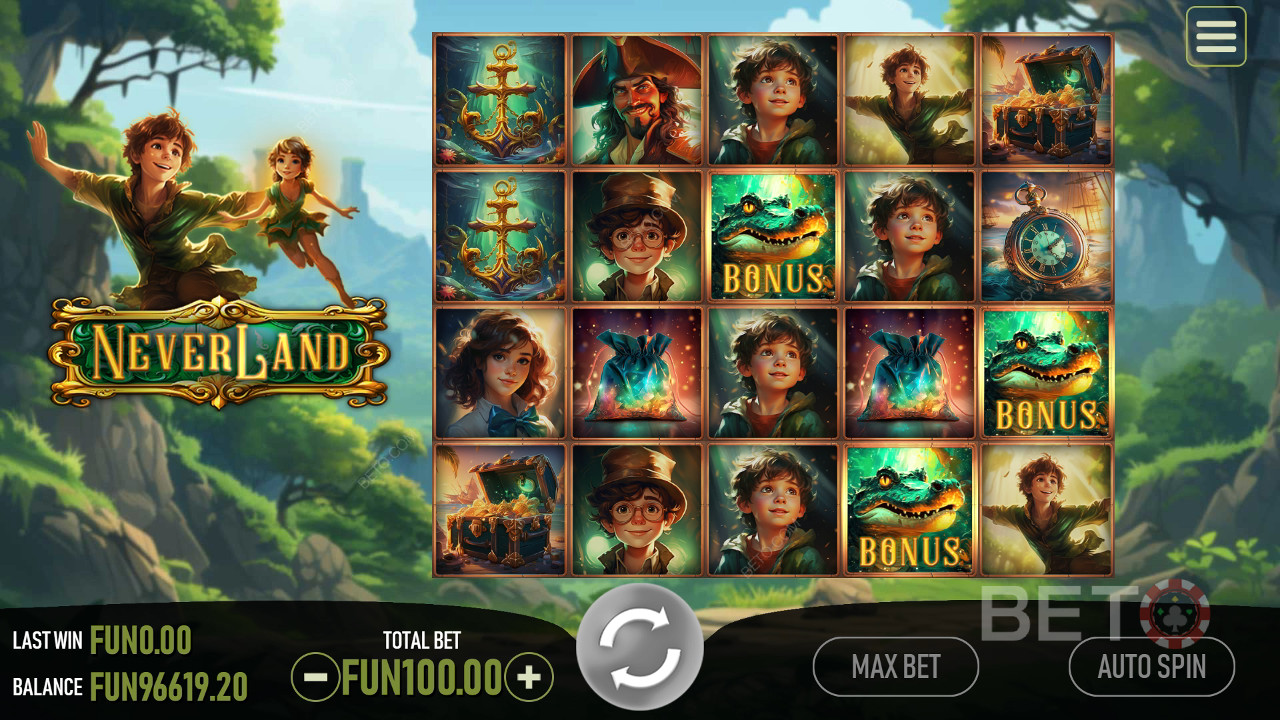 Recenzja Neverland od BETO Slots