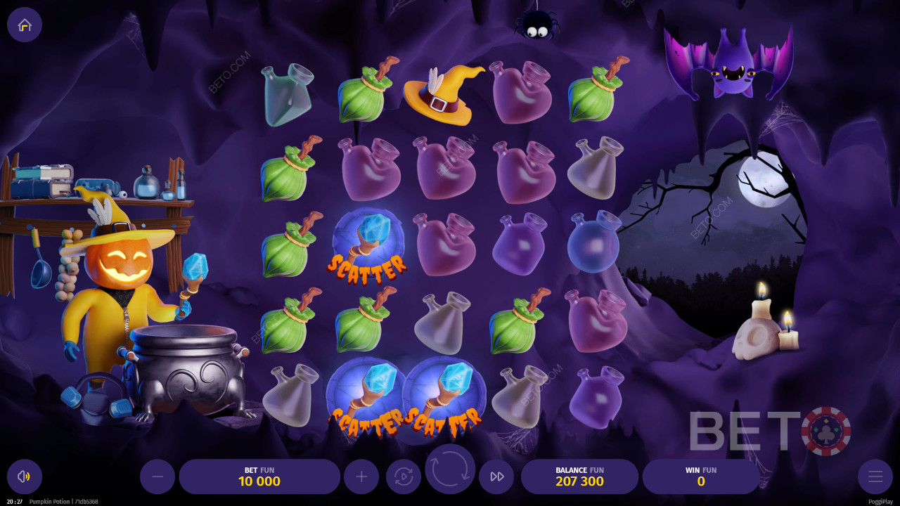 Recenzja Pumpkin Potion od BETO Slots