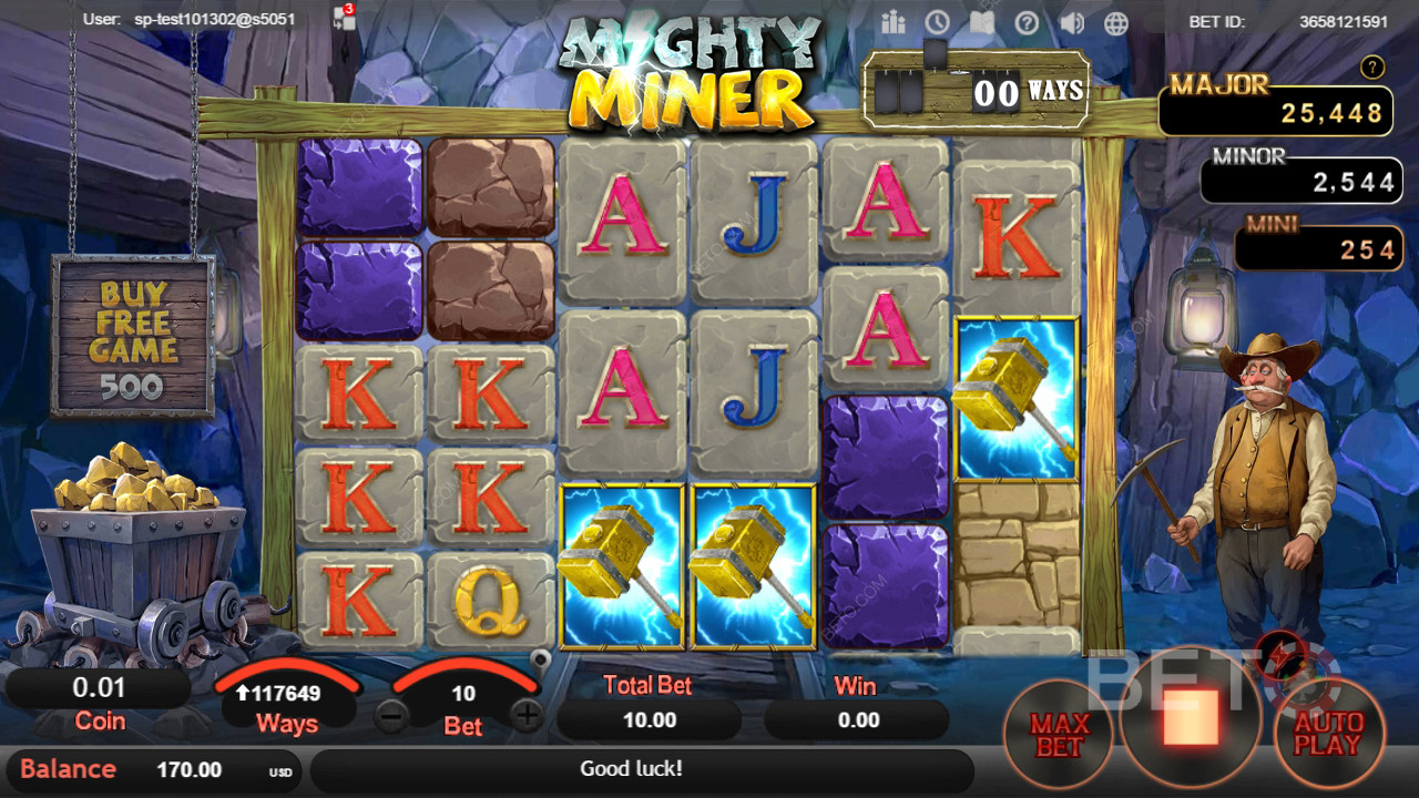 Mighty Miner Graj Za Darmo
