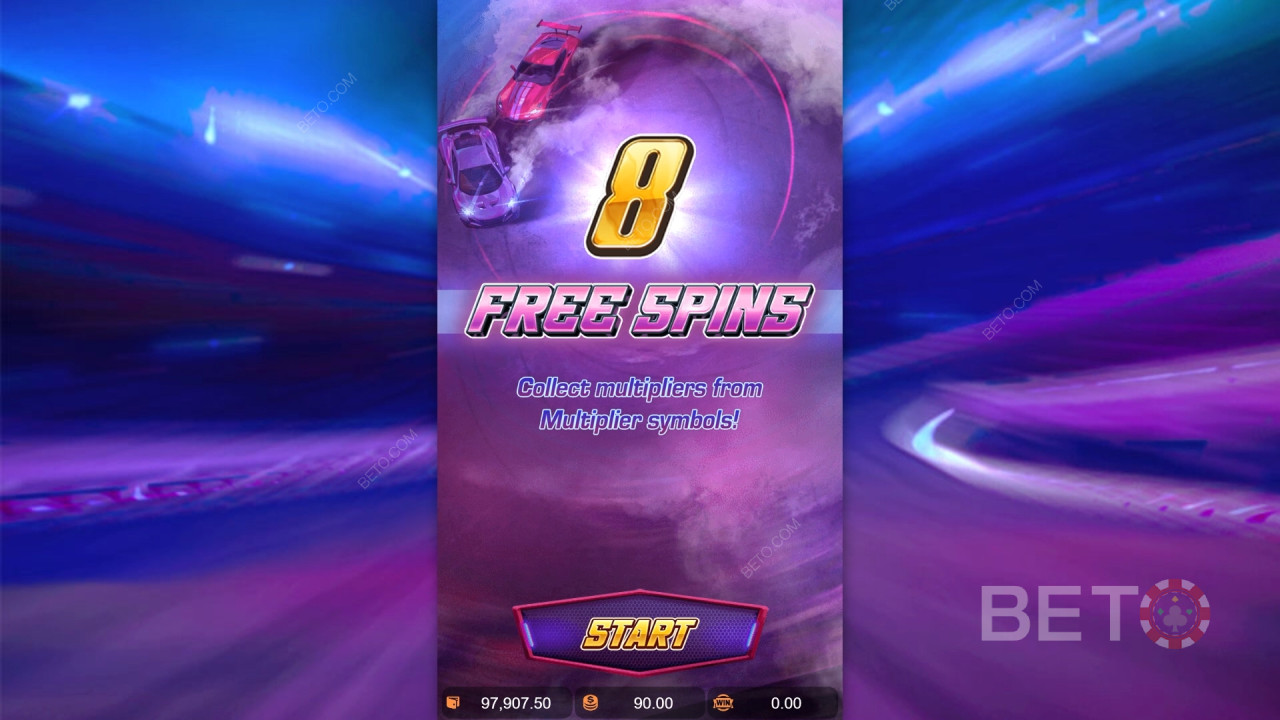Funkcje bonusowe wyjaśnione w Speed Winner przez PG Soft