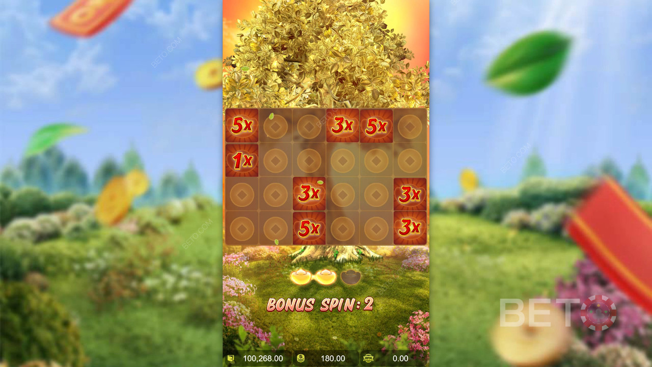 Wygraj 1,513-krotność zakładu na slocie online Prosperity Fortune Tree!