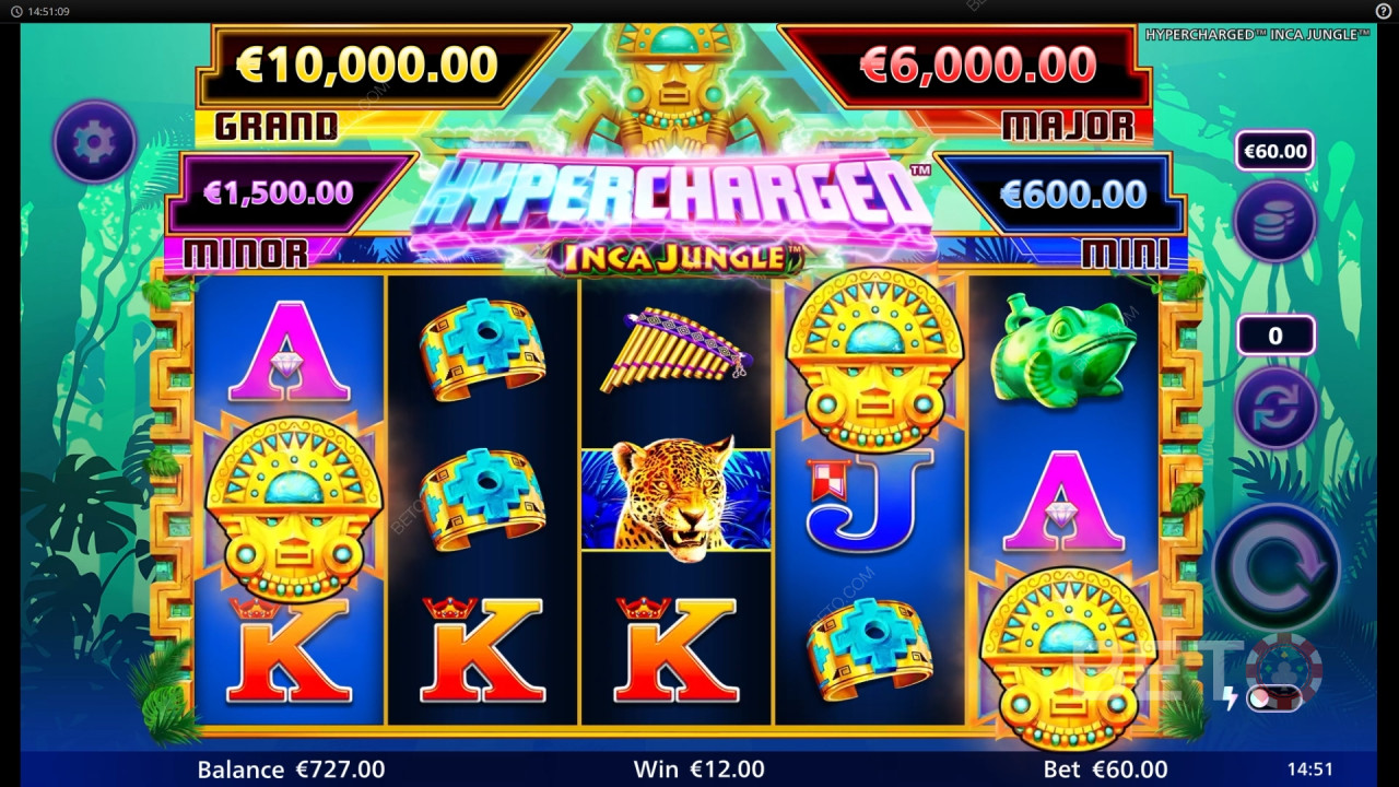 Hypercharged Inca Jungle Graj Za Darmo