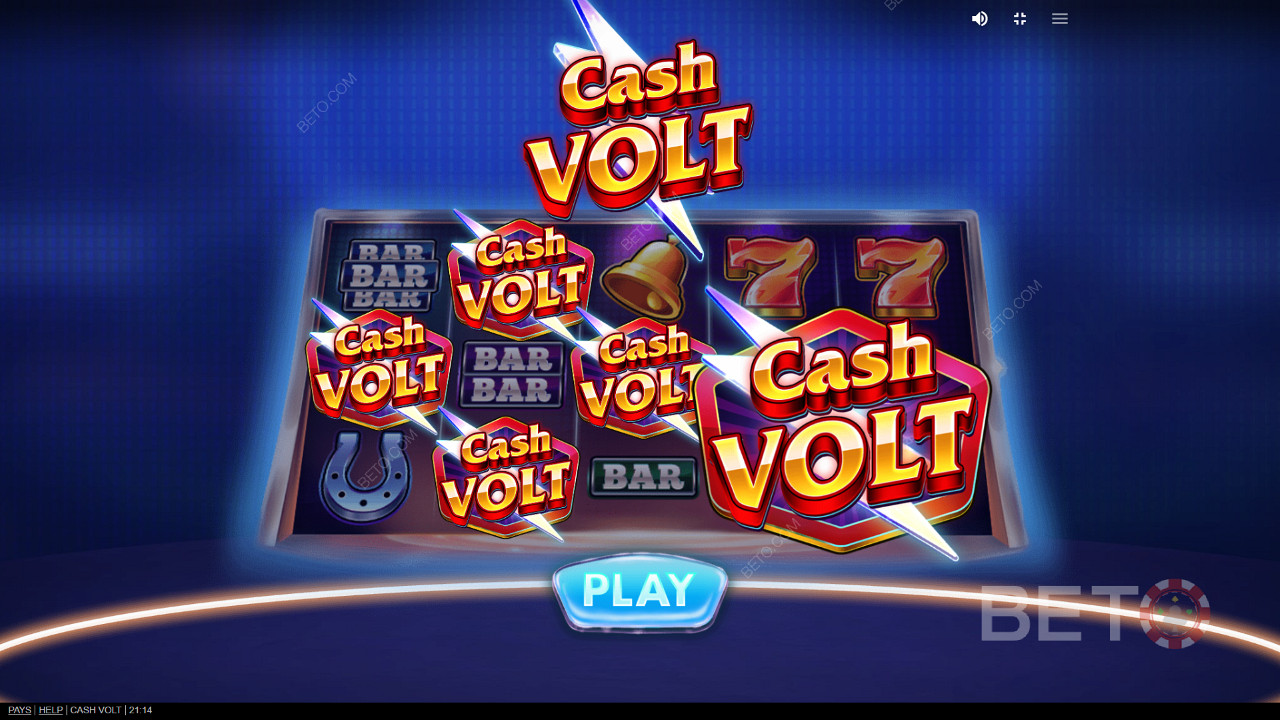 Slot Cash Volt może pochwalić się wskaźnikiem RTP na poziomie 95,71% oraz średnią wariancją.