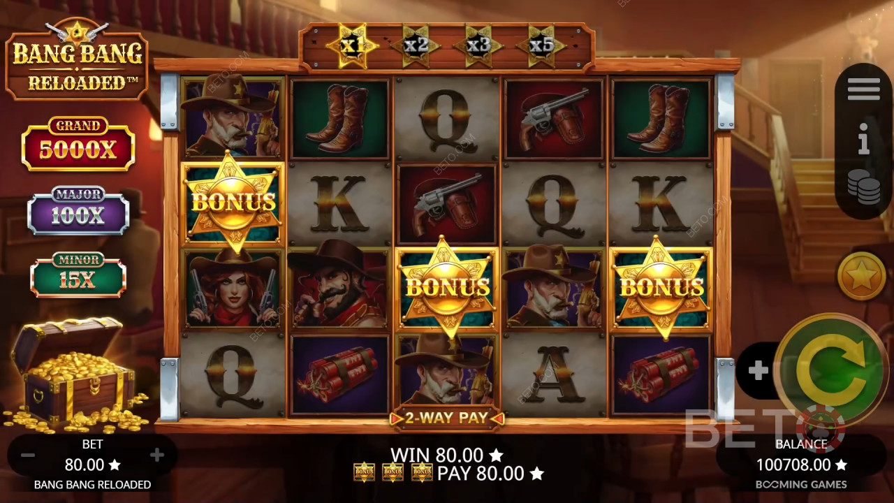 Recenzja Bang Bang Reloaded od BETO Slots