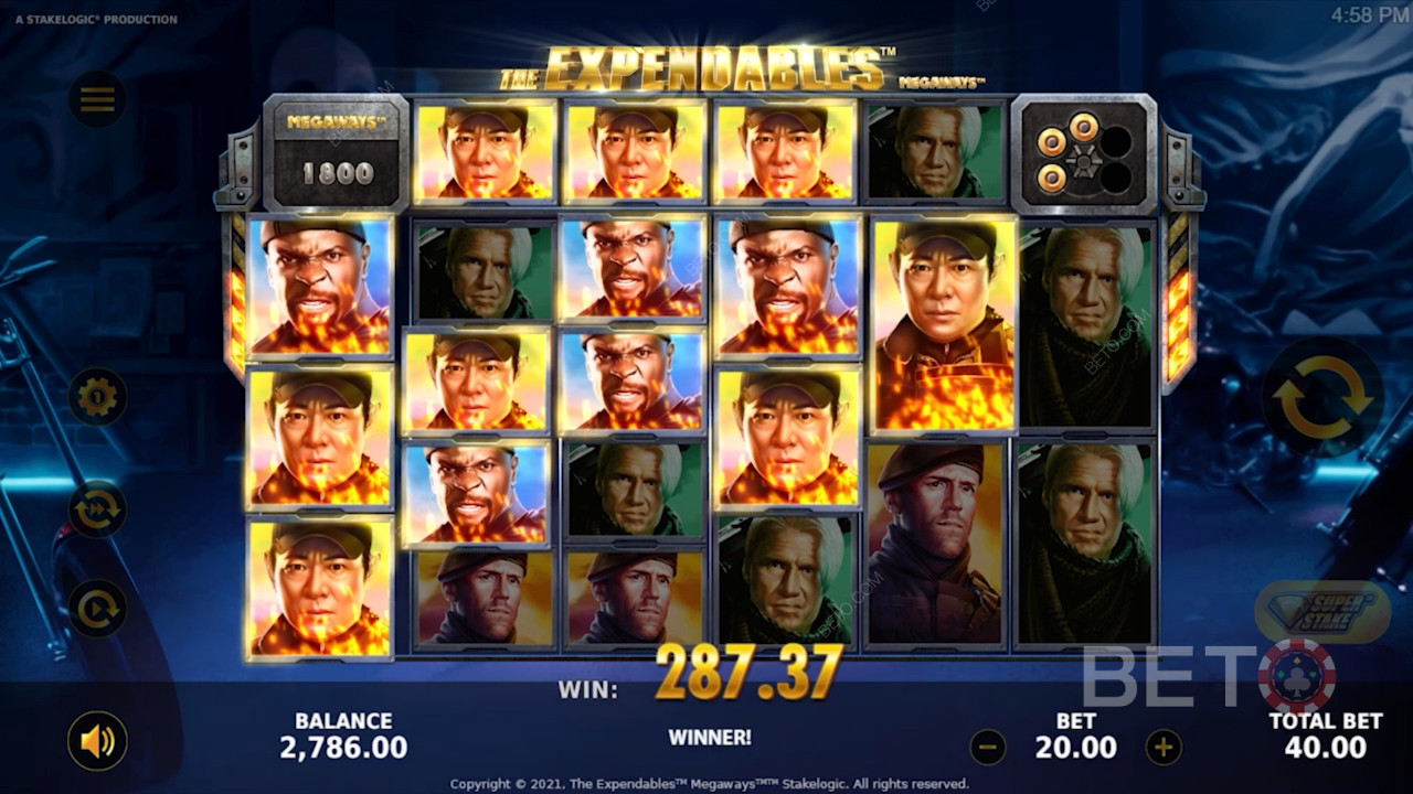 The Expendables New Mission Megaways Recenzja BETO Slots