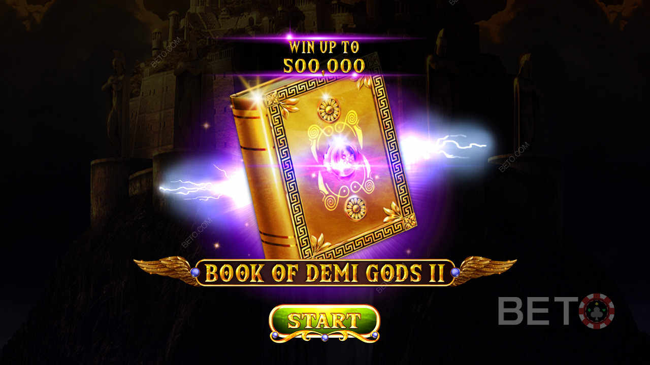Uruchomienie video slotu Book Of Demi Gods 2