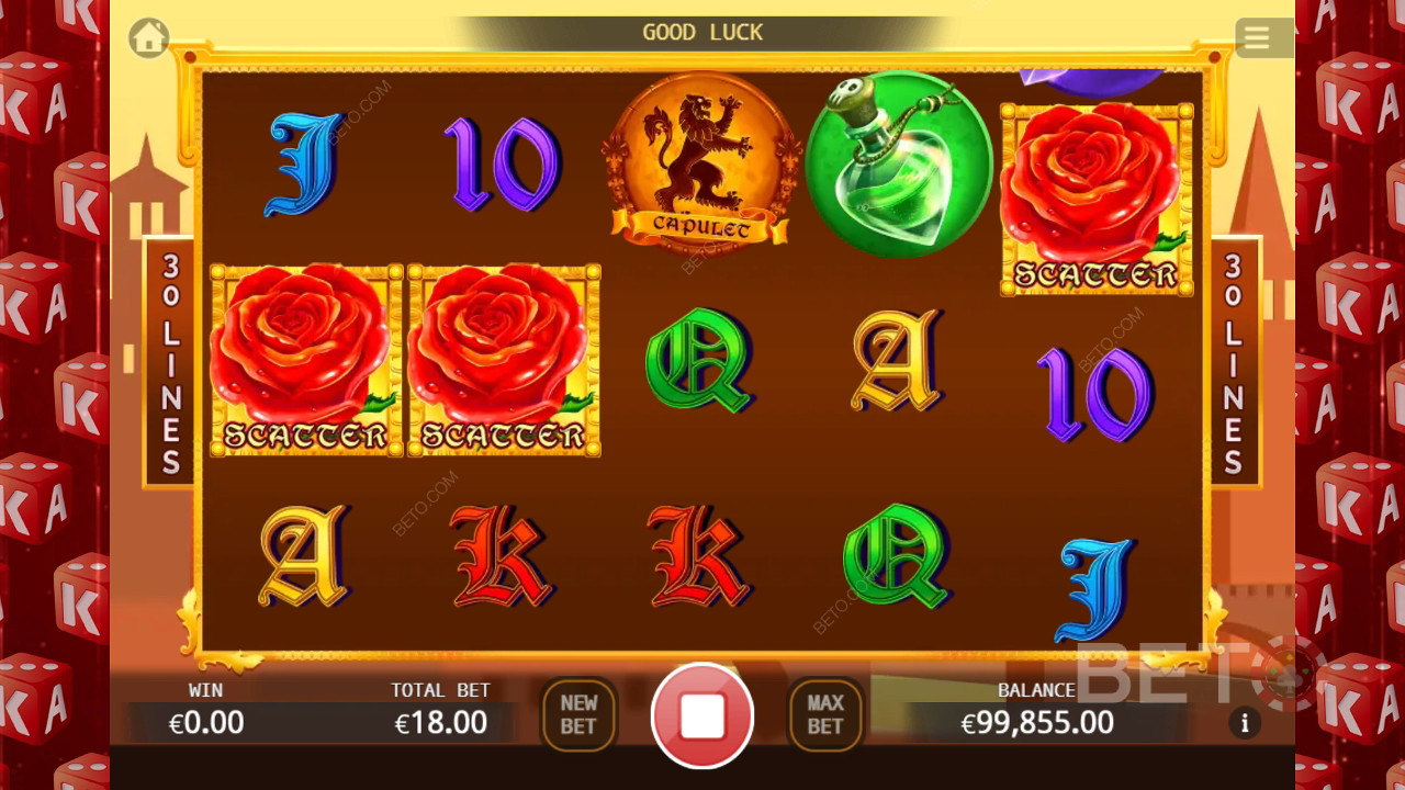 Recenzja Romeo i Julia od BETO Slots