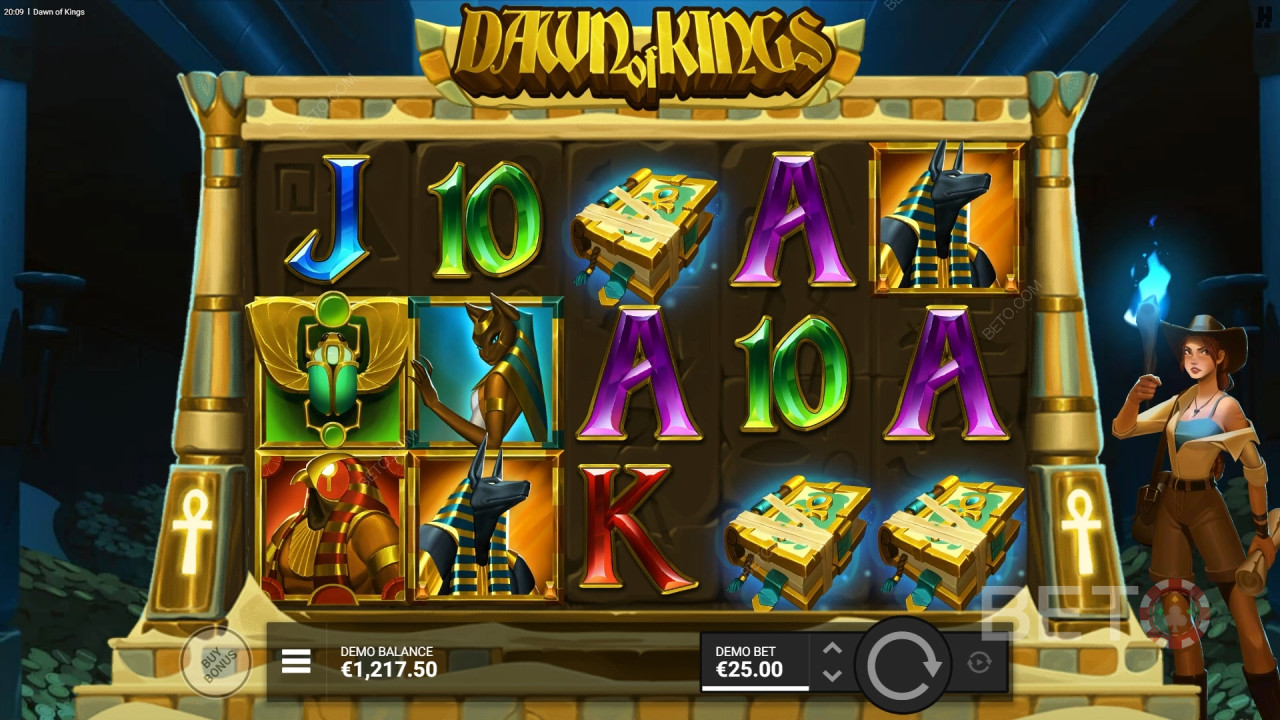 Recenzja Dawn of Kings od BETO Slots