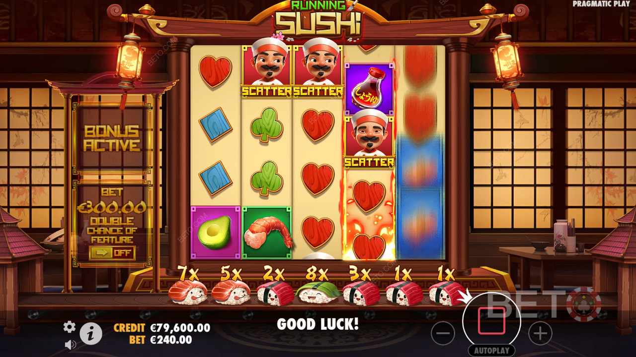Recenzja Running Sushi od BETO Slots