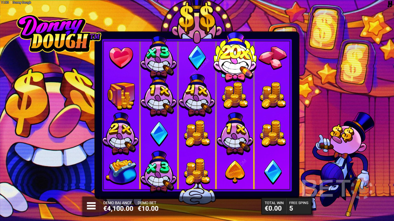 Recenzja Donny Dough od BETO Slots