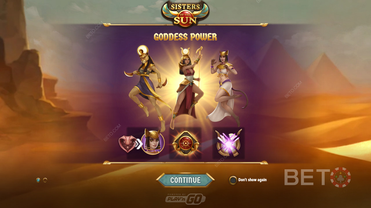 Zamień nie wygrywające obroty na wygrywające obroty dzięki funkcji Goddess Power