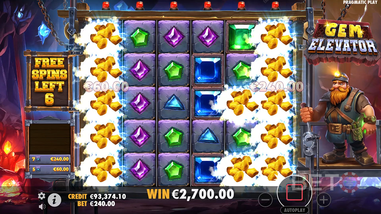 Recenzja Gem Elevator od BETO Slots