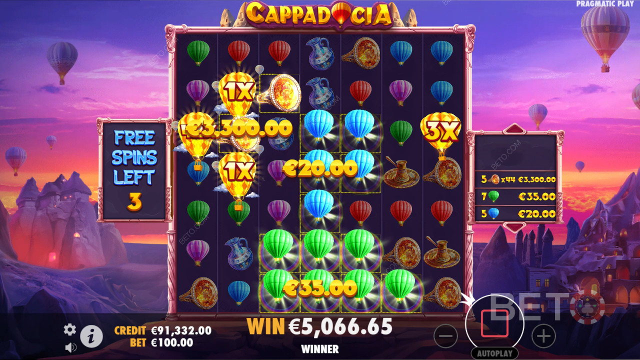 Recenzja Cappadocia od BETO Slots