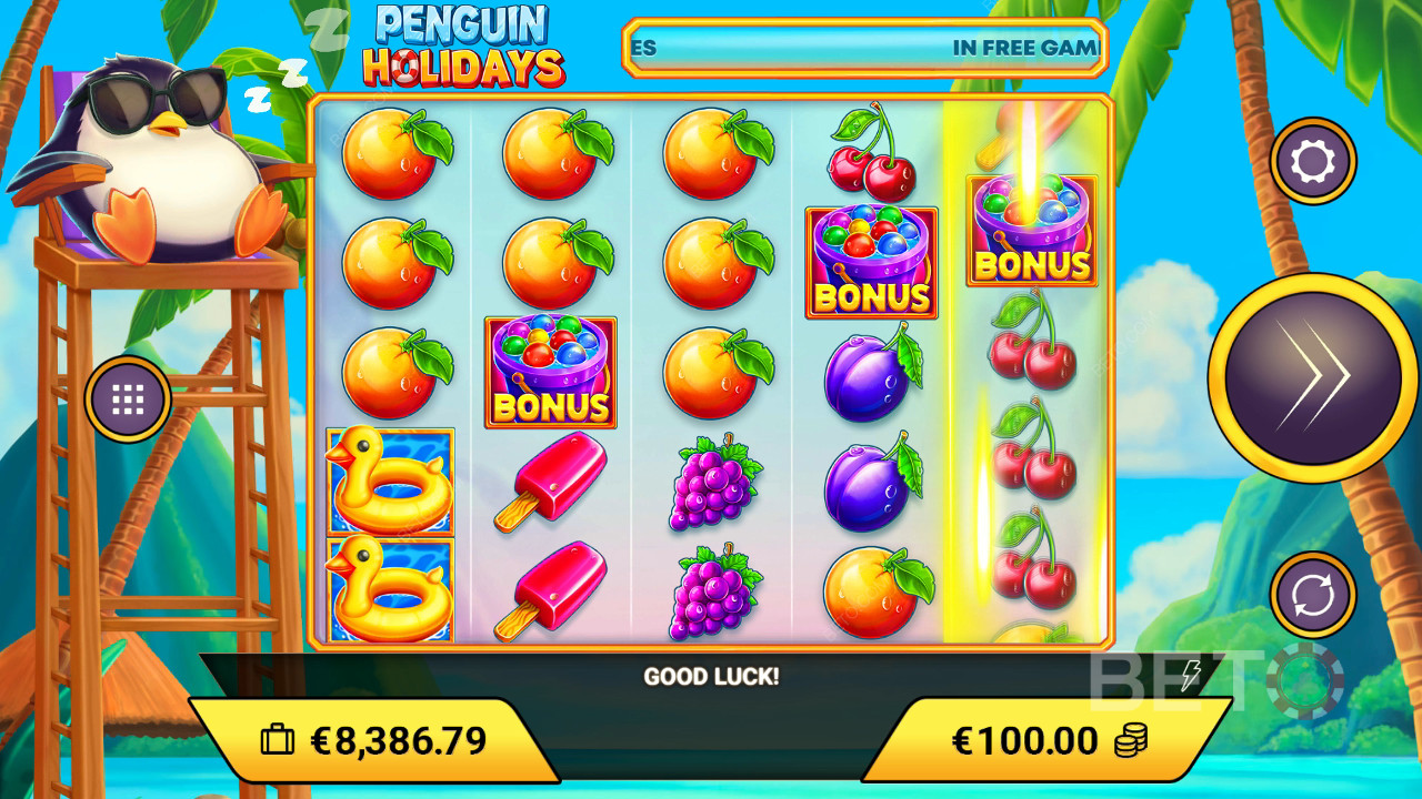 Recenzja Penguin Holidays od BETO Slots